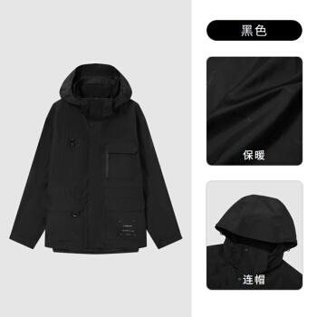 探路者男式套羽绒冲锋衣TAWJ91507 商品图5