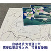 【有步骤、大彩图】李晓明工笔画白描底稿斗方小品《心莲若梦》荷花蜻蜓初学者临摹花鸟线稿KE08 商品缩略图3