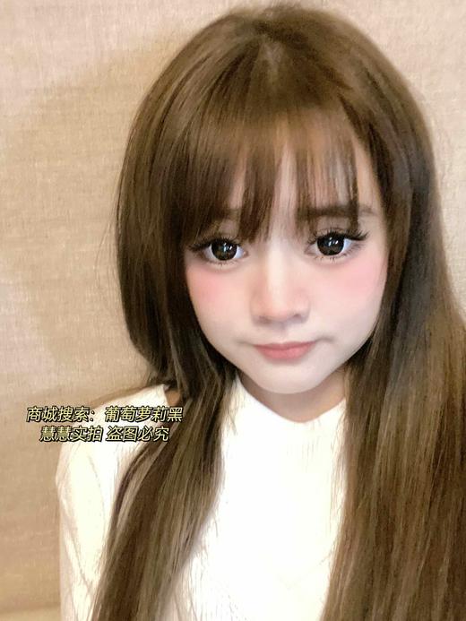 【店主实拍】Sheepcon-葡萄萝莉黑/夏黑葡萄14.5mm【年抛 0-1000度 含有525/575】 商品图3