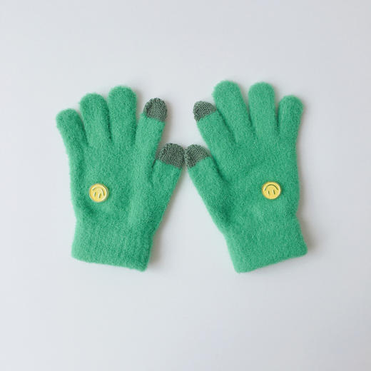 韩国新款自发热儿童手套冬季男童女童卡通露指宝宝中童手套 商品图8