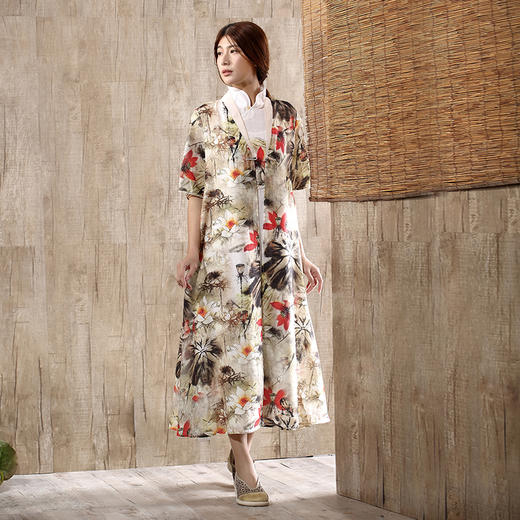 【甄选系列】解语花长外套 | 经典花纹系列 | 现货加急发 商品图0