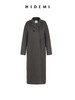 HIDEMI 深灰铜绿两粒扣简约设计感羊毛大衣 商品缩略图6