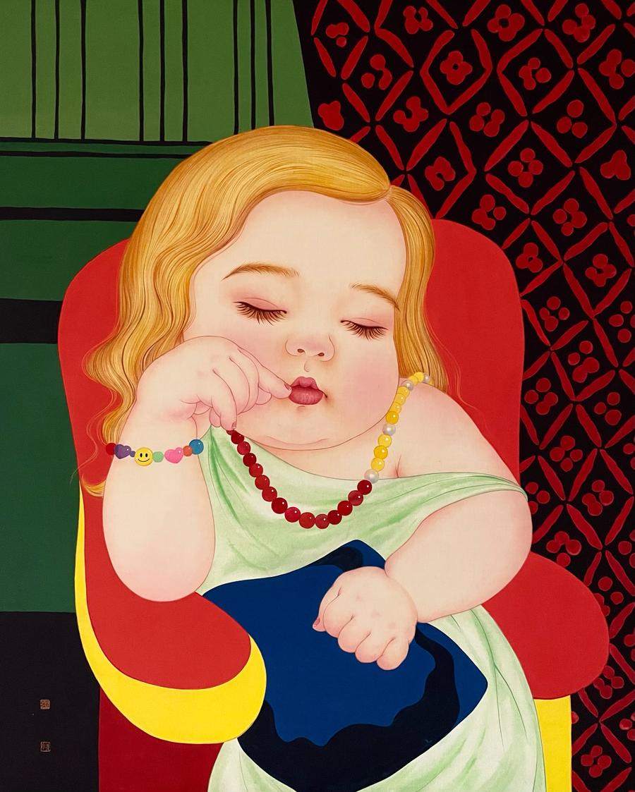 《可爱梦》/ 艺术微喷 / 那小先 / 限量版画