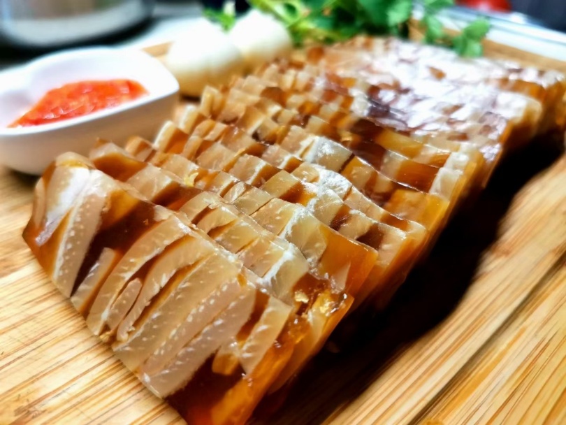 酱香猪皮冻即食熟食皮冻五香肉皮冻无胶凉拌菜劲道冻猪肉皮下酒菜