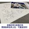 【有步骤、大彩图】李晓明工笔画白描底稿小品《千瓣莲》荷花初学者临摹花鸟线稿KE13 商品缩略图3