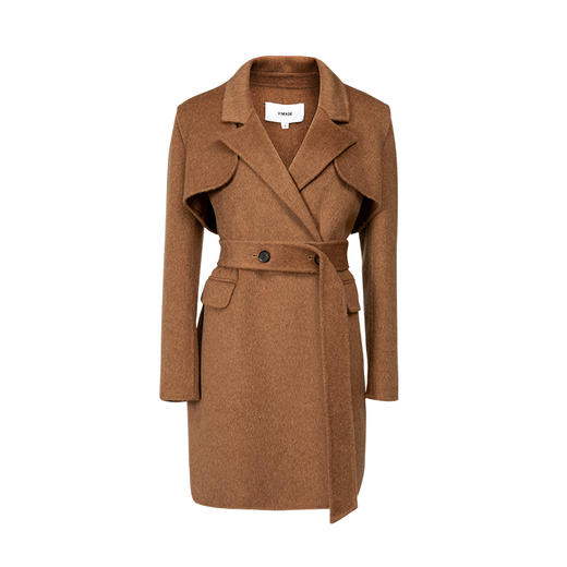 VIMAGE纬漫纪冬季新款气质复古大衣V1614202 商品图3