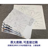 【有步骤、大彩图】李晓明工笔画白描底稿小品《千瓣莲》荷花初学者临摹花鸟线稿KE13 商品缩略图1
