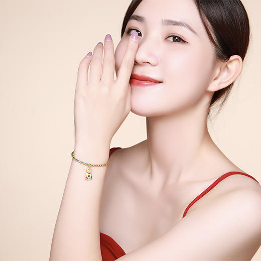 潮宏基小神仙系列财神足金挂坠（不含配饰） 商品图1