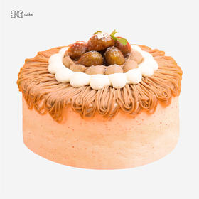 栗满屋·黑巧戚风蛋糕，可选1.5/2.5磅（q）