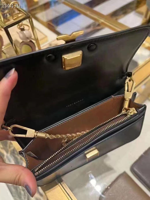 TB 专柜款 黑五折扣款 Eleanor woc crossbody，黑色从来不打折的款，很好看🔝 商品图1