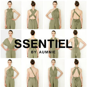 多穿搭莫代尔阔腿连体裤 / Modal Infinity Jumpsuit