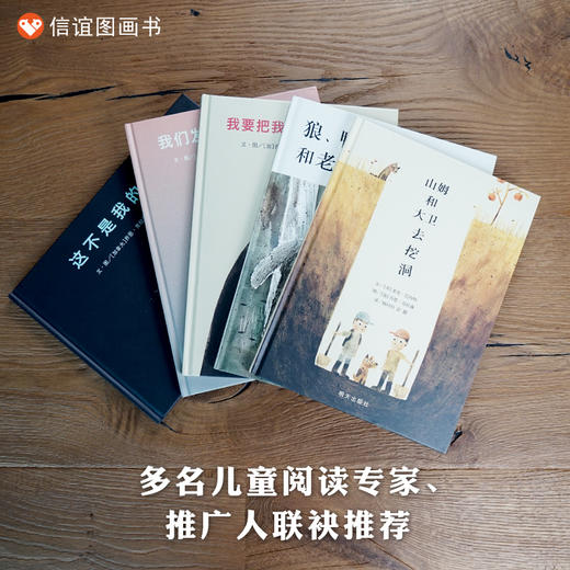 信谊乔恩克拉森系列9册套装：天上掉下一块大石头+帽子系列+形状系列+山姆和大卫去挖洞+狼鸭子和老鼠 商品图9