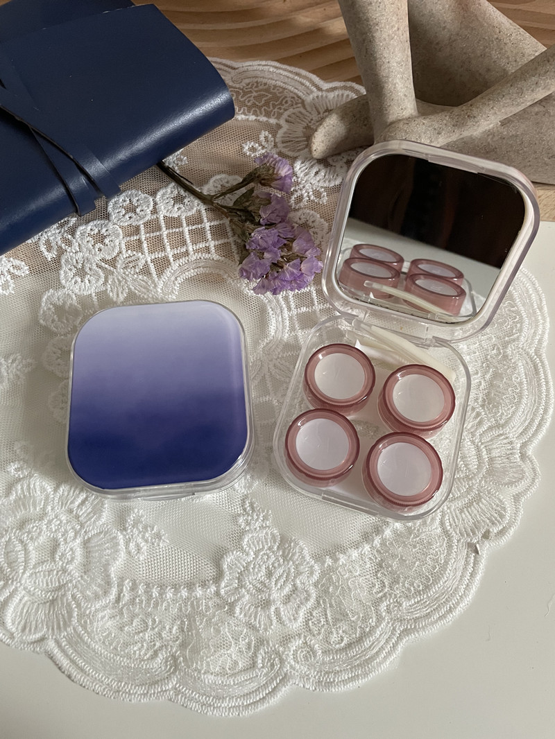 隐形眼镜盒/像鱼as726两付装