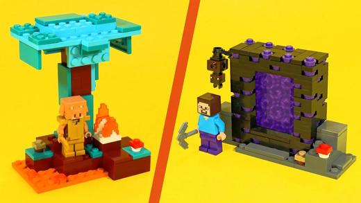 10 FUN LEGO Minecraft Ideas!! 商品图0