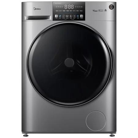 美的（Midea）MD100T10WDQCY巴赫银 10公斤 滚筒洗干一体机 商品图0