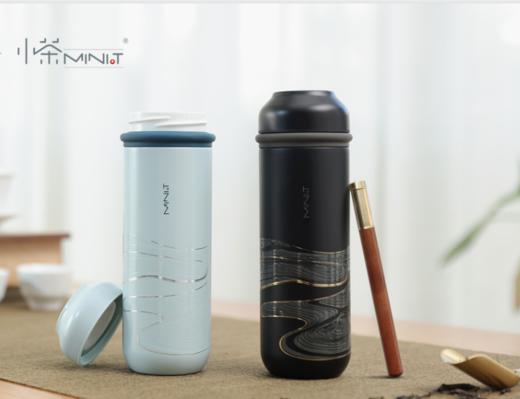 特价小茶风吟沁瓷保温杯MT-101（400ml）（仅供济南市区） 商品图0