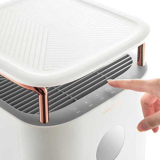 摩飞电器（Morphyrichards）空气净化器 去除甲醛分解 除尘去异味 家用办公室全屋净化新风消毒机 MR3500 商品图6