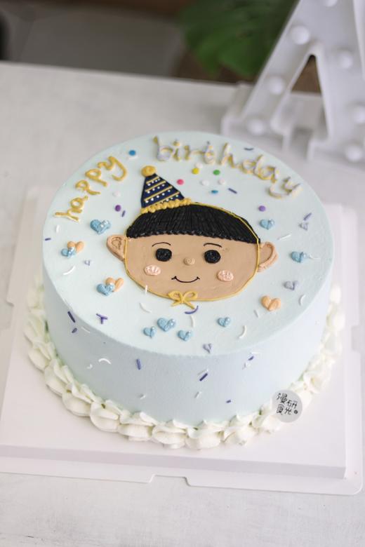 【生日蛋糕】手绘小男孩款 商品图0