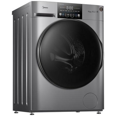 美的（Midea）MD100T10WDQCY巴赫银 10公斤 滚筒洗干一体机 商品图2