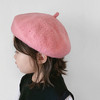 【儿童贝雷帽】宝宝帽子秋冬韩版时尚女童羊毛保暖蓓蕾帽画家帽 商品缩略图7