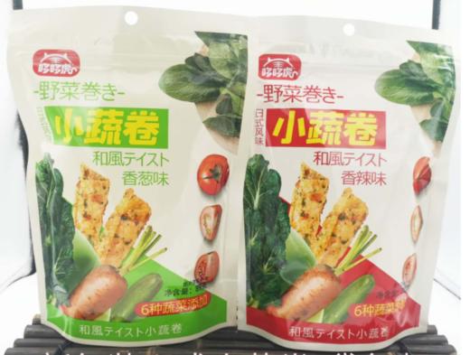 哆哆虎野菜小蔬卷香葱味89g 商品图0