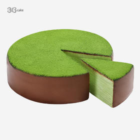 巧克力抹茶千层，可选6/8英寸