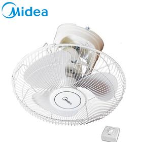 美的 Midea FD40-11A电风扇吸顶扇楼顶扇吊扇360度摇头调速工业强风扇（线下同款）