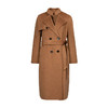 VIMAGE纬漫纪冬季新款复古驼色气质修身羊毛大衣V1614201 商品缩略图3
