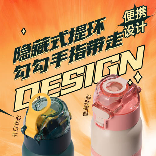 鲤集航海王真空保温杯D30306 商品图4