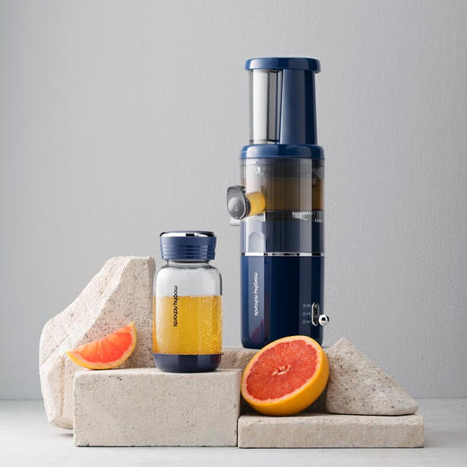 摩飞（Morphyrichards）原汁机气泡榨汁机家用渣汁分离 多功能全自动果蔬榨果汁机MR9900 蓝色 商品图6