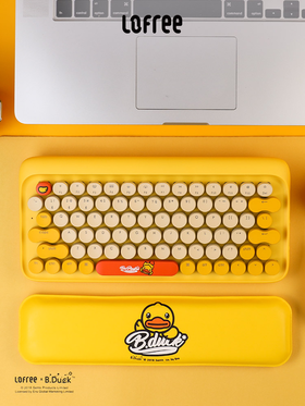 洛斐圆点键盘-小黄鸭套装EH112S