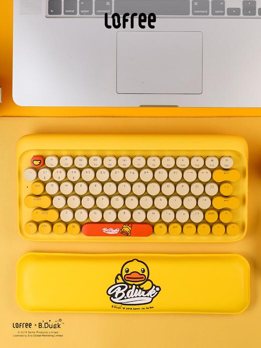 洛斐圆点键盘-小黄鸭套装EH112S 商品图0