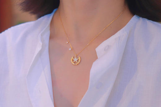 【连理枝系列首饰】原创设计珍珠项链、手链、戒指、耳钉系列n 商品图12