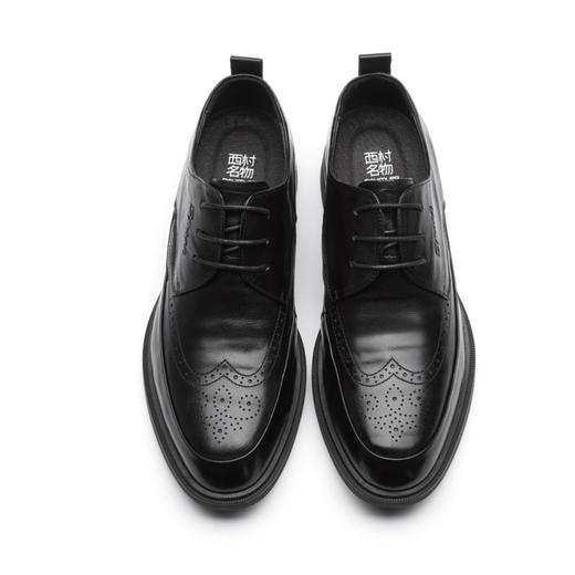 西村名物2021年商场同款英伦简约男士皮鞋尖头百搭男士商务休闲皮鞋男鞋X10CV31441 商品图1