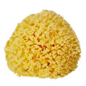 [合作商直发]okbaby宝宝洗澡海绵地中海天然蜂窝沐浴球新生浴花棉婴儿洗澡海绵