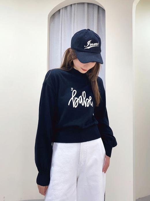 植绒字母羊毛衫 商品图1