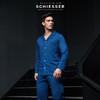 【棉聚酯羊毛混纺】SCHIESSER/舒雅铂雅秋冬男士提花长袖家居套装99/18874H 商品缩略图1