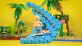 7 WAYS to make LEGO WATER