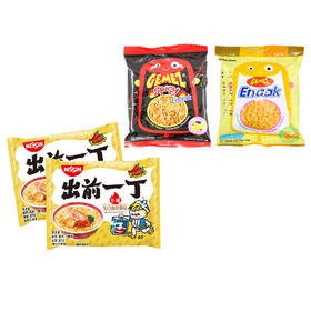 KJ 出前一丁*2+小鸡干脆面*4 备注口味 无备注随机发货