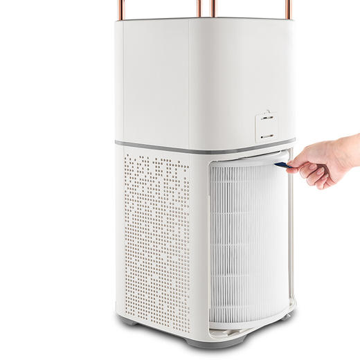 摩飞电器（Morphyrichards）空气净化器 去除甲醛分解 除尘去异味 家用办公室全屋净化新风消毒机 MR3500 商品图3