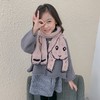 秋冬新款小熊小狗毛线男女宝宝针织动物围巾保暖围脖 商品缩略图4