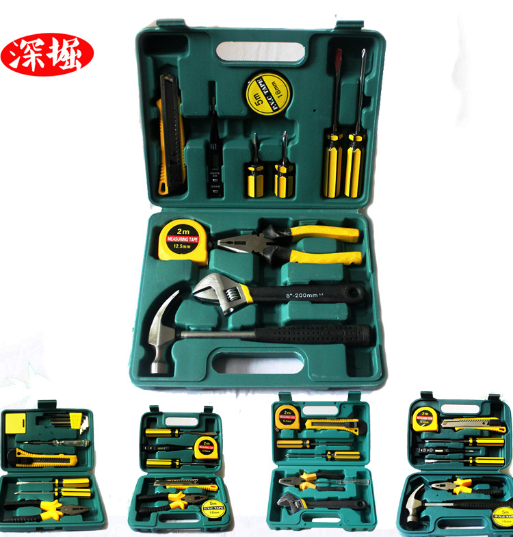 【春艺】家用组合工具套装车载五金工具箱套装汽修工具-W仓