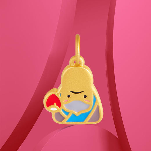 潮宏基小神仙系列寿神足金挂坠（不含配饰） 商品图0