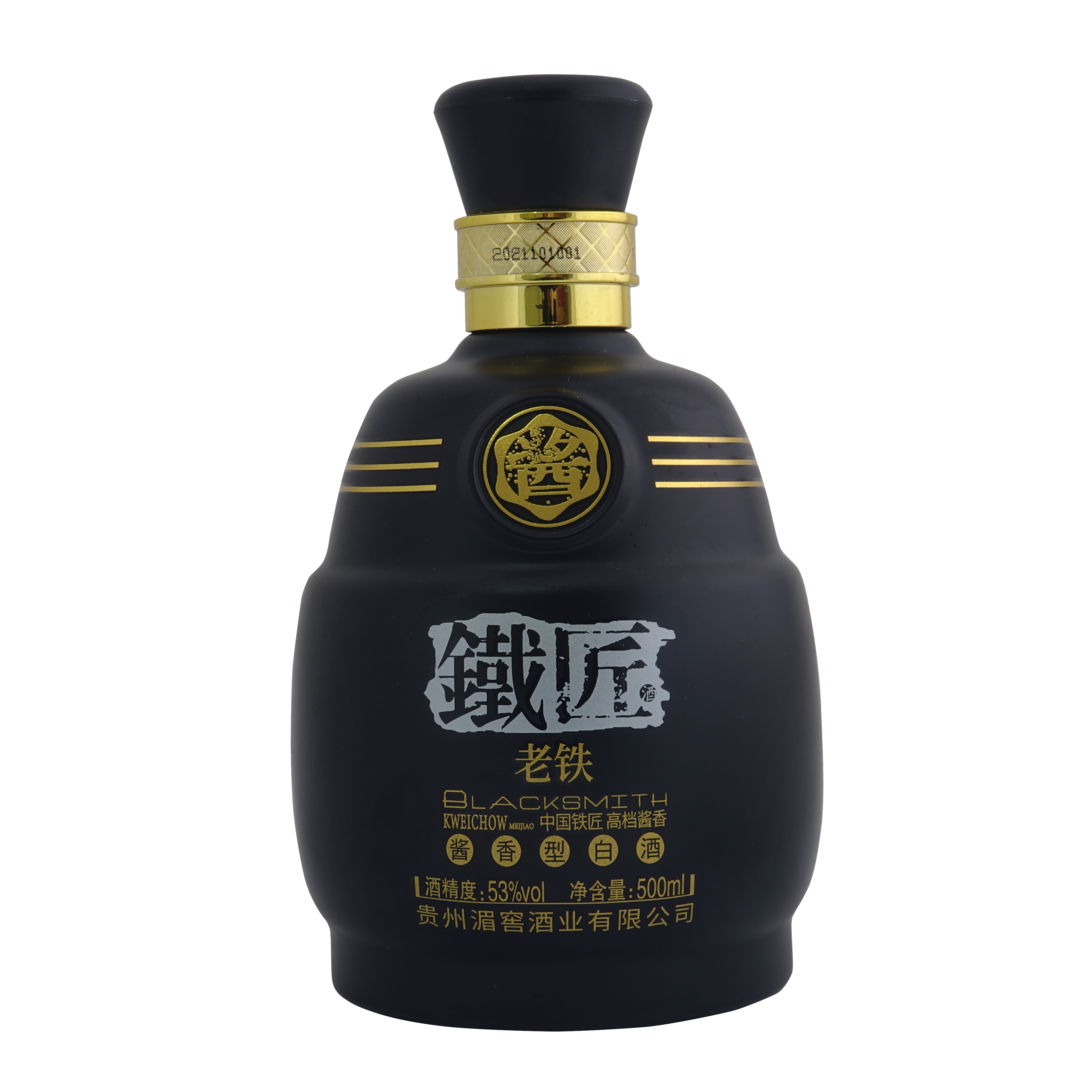 贵州湄窖 老铁  铁匠  单瓶 53度 酱香型白酒 500ml