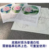 【有步骤、大彩图】李晓明工笔画白描底稿圆形小品《孩儿面》牡丹初学者临摹花鸟线稿KD04 商品缩略图3