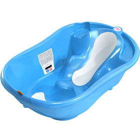 [合作商直发]OKBABY欧达德鲁婴儿浴盆可坐躺大号新生儿用品幼儿通用儿童洗澡盆