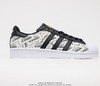 阿迪达斯三叶草Adidas Superstar Originals黑亮白50周年贝壳头经典百搭休闲运动板鞋FV2820男女鞋 商品缩略图0