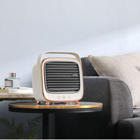 摩飞电器（Morphyrichards）取暖器迷你暖风机 家用办公桌浴室亲肤便携冷暖二合一MR2021