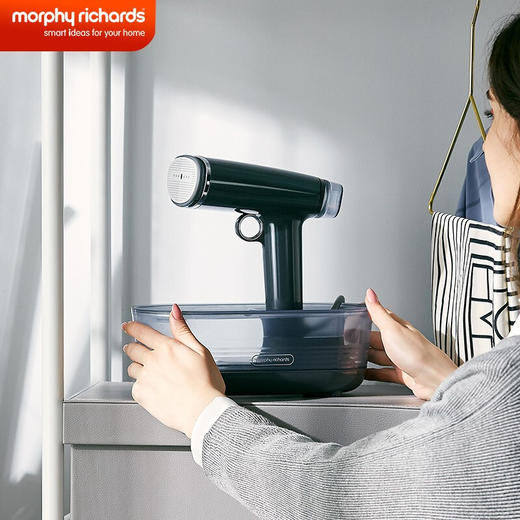 摩飞电器（Morphyrichards）手持挂烫机家用蒸汽熨斗烫斗迷你便携式熨烫机 MR2030灰 商品图0