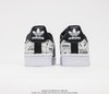 阿迪达斯三叶草Adidas Superstar Originals黑亮白50周年贝壳头经典百搭休闲运动板鞋FV2820男女鞋 商品缩略图6